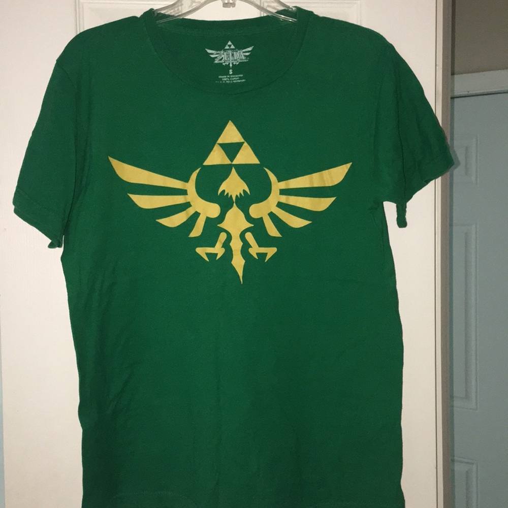 Zelda Green Graphic Tee Shirt